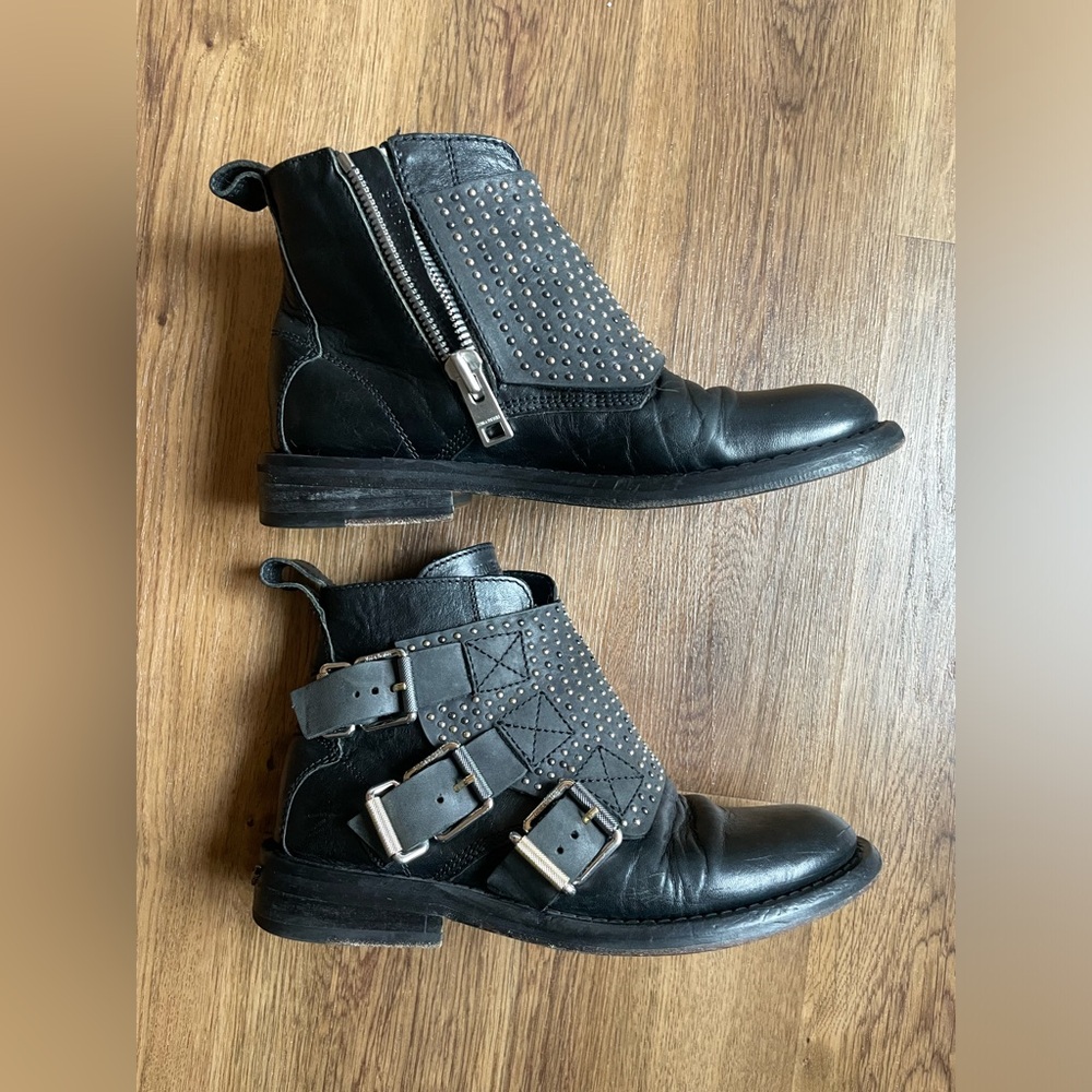 Zadig & Voltaire studded ankle boots